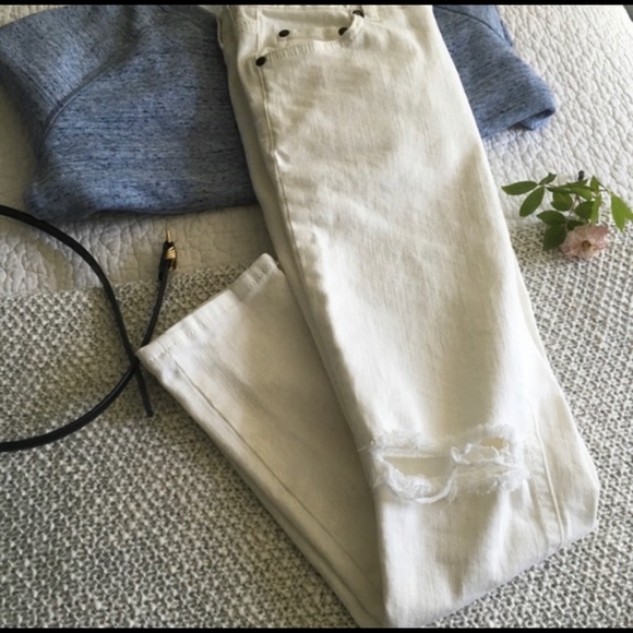 Sincerely Jules ✨ White Skinny Jeans NWOTs Size 27 - Picture 5 of 5
